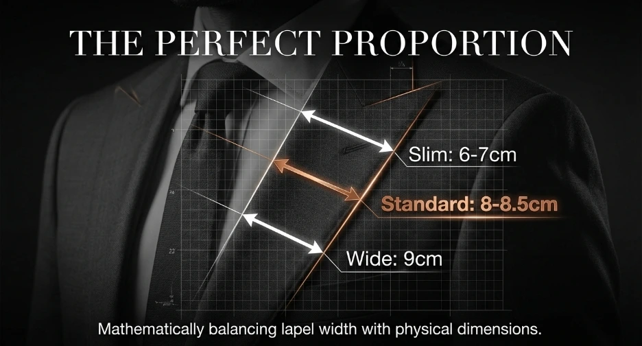 made to measure suits that are proportionate to your physique