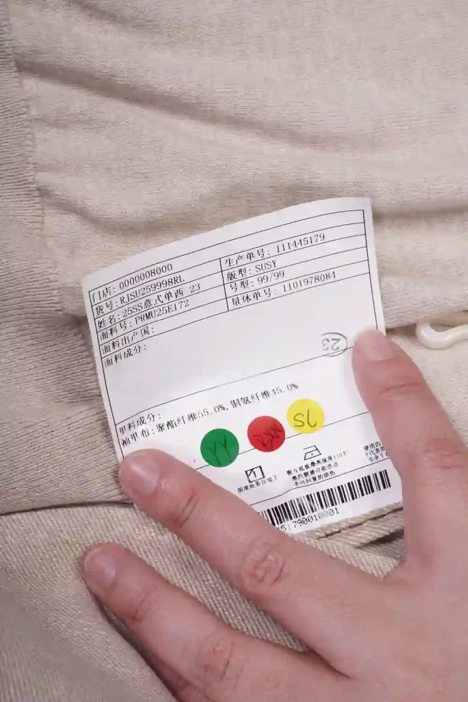 Linen suit